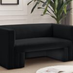 Henson 63" Velvet Upholstered Loveseat