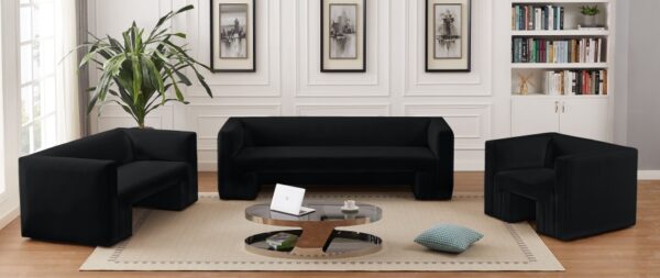 Henson 63" Velvet Upholstered Loveseat