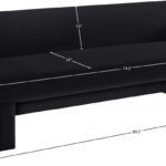 Henson 89.5" Velvet Upholstered Sofa