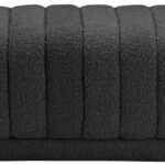 Heathrow Boucle Fabric Upholstered Bench