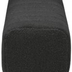 Heathrow Boucle Fabric Upholstered Bench