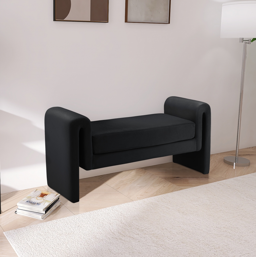 Sloan Velvet Upholstered 51" Bench