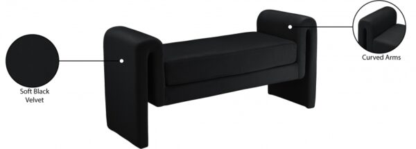 Sloan Velvet Upholstered 51" Bench