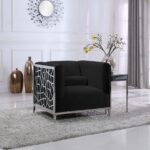Opal Velvet Upholstered Chair