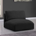 Ease Fabric Upholstered Armless Modular Chair