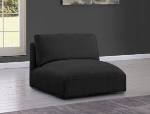 Ease Fabric Upholstered Armless Modular Chair