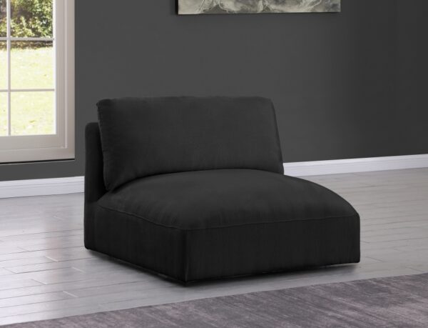 Ease Fabric Upholstered Armless Modular Chair