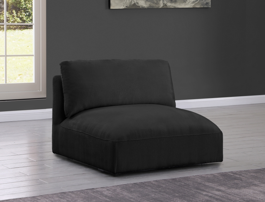 Ease Fabric Upholstered Armless Modular Chair