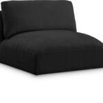 Ease Fabric Upholstered Armless Modular Chair