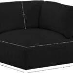 Ease Fabric Upholstered Corner Modular Chair