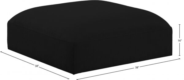 Ease Fabric Upholstered Modular Ottoman
