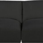 Ease 152" Fabric Upholstered 4pc. Armless Modular Sofa