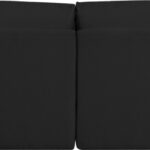 Ease 76" Fabric Upholstered 2pc. Armless Modular Loveseat