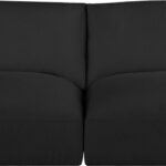 Ease 76" Fabric Upholstered 2pc. Armless Modular Loveseat