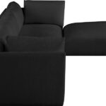 Ease 114" Fabric Upholstered 4pc. Modular Sectional