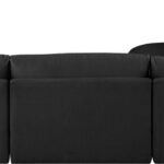 Ease 114" Fabric Upholstered 4pc. Modular Sectional