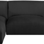 Ease 114" Fabric Upholstered 4pc. Modular Sectional