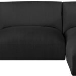 Ease 114" Fabric Upholstered 4pc. Modular Sectional