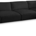 Ease 152" Fabric Upholstered 5pc. Modular Sectional
