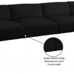 Ease 152" Fabric Upholstered 5pc. Modular Sectional