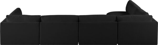 Ease 152" Fabric Upholstered 5pc. Modular Sectional