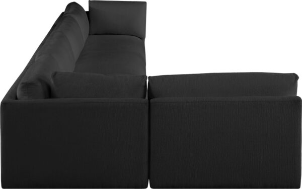 Ease 152" Fabric Upholstered 5pc. Modular Sectional