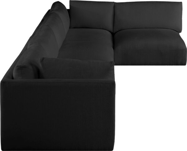 Ease 152" Fabric Upholstered 5pc. Modular Sectional