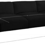 Ease 152" Fabric Upholstered 5pc. Modular Sectional