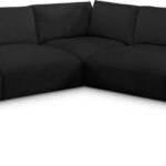 Ease 114" Fabric Upholstered 5pc. Modular Sectional