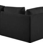 Ease 114" Fabric Upholstered 5pc. Modular Sectional