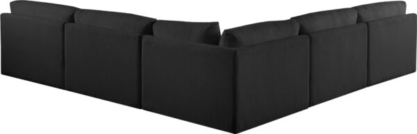 Ease 114" Fabric Upholstered 5pc. Modular Sectional