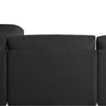 Ease 114" Fabric Upholstered 5pc. Modular Sectional