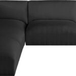 Ease 114" Fabric Upholstered 5pc. Modular Sectional