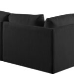 Ease 114" Fabric Upholstered 5pc. Modular Sectional