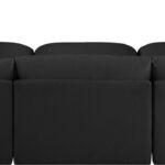 Ease 114" Fabric Upholstered 6pc. Modular Sectional