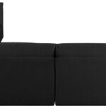Ease 152" Fabric Upholstered 6pc. Modular Sectional