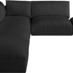 Ease 152" Fabric Upholstered 6pc. Modular Sectional