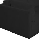 Ease 190" Fabric Upholstered 7pc. Modular Sectional