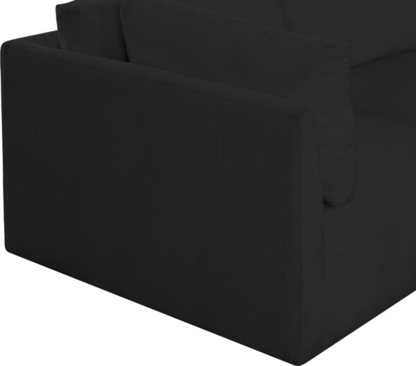 Ease 190" Fabric Upholstered 7pc. Modular Sectional