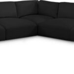 Ease 152" Fabric Upholstered 7pc. Modular Sectional