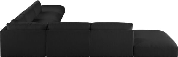 Ease 152" Fabric Upholstered 7pc. Modular Sectional