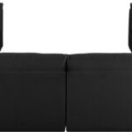 Ease 152" Fabric Upholstered 8pc. Modular Sectional