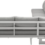 Maldives 212" Water Resistant Fabric Upholstered Outdoor Patio 7pc. Modular Sectional