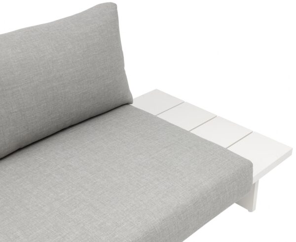 Maldives 212" Water Resistant Fabric Upholstered Outdoor Patio 7pc. Modular Sectional