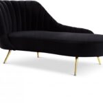 Margo Velvet Upholstered Chaise Lounge