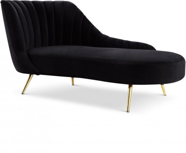 Margo Velvet Upholstered Chaise Lounge