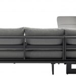Maldives 102" Water Resistant Fabric Upholstered Outdoor Patio 6pc. Modular Sectional