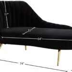 Margo Velvet Upholstered Chaise Lounge