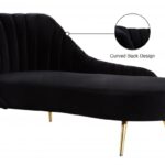 Margo Velvet Upholstered Chaise Lounge