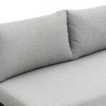 Maldives 157" Water Resistant Fabric Upholstered Outdoor Patio 7pc. Modular Sectional